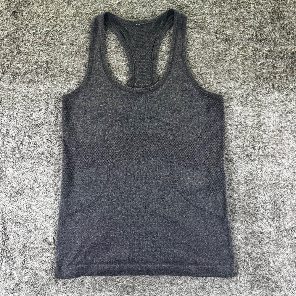 Lululemon Swiftly Tech Tank Sz 6 Gray